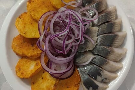 Сельдь с картофелем шато