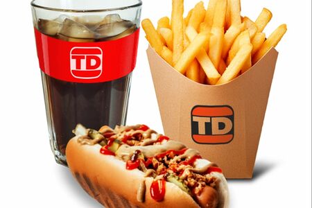 Комбо с классическим хот-догом