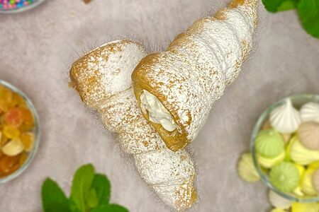 Трубочка с сырным кремом