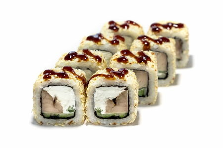 Ролл Моне с угрём