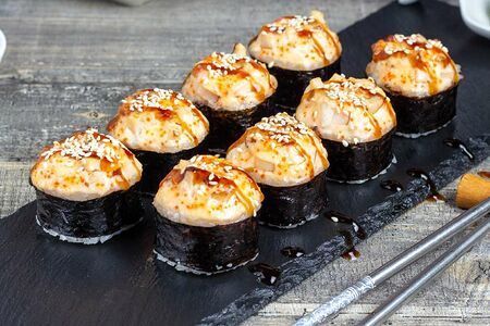 Запеченный лосось