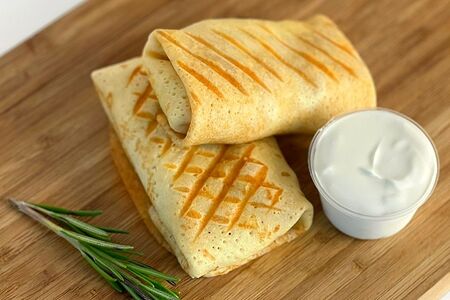 Блины с мясом