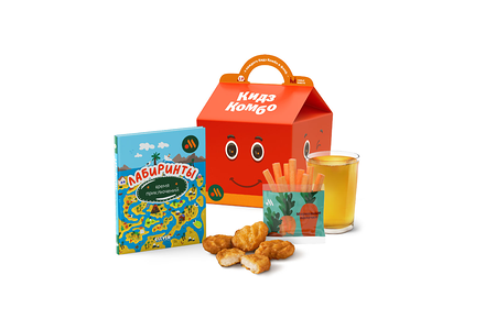 Кидз Комбо обед с книжкой