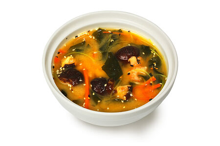 Мисо суп с креветками