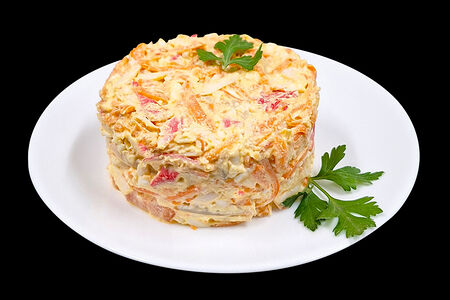 Салат Крабовый с кальмаром