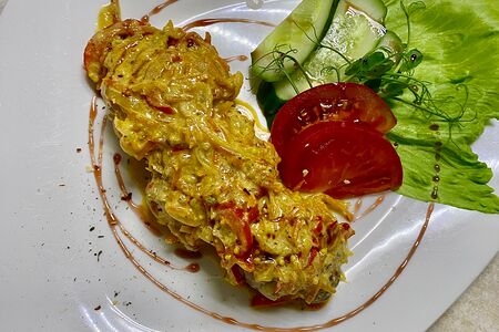 Свинина в горчично-винном соусе