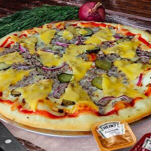 Чикенбургер пицца