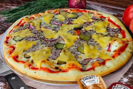 Чикенбургер пицца