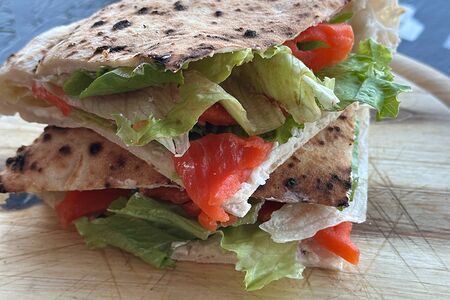 Пуча с лососем