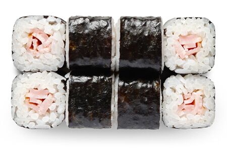 Маки с беконом