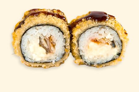 Жареный с угрем