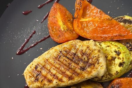 Овощи на мангале 