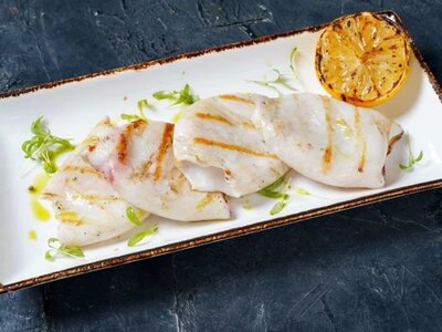 Кальмар на гриле