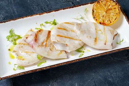 Кальмар на гриле