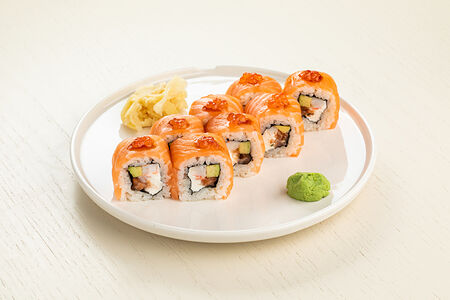 Ролл филадельфия c креветкой