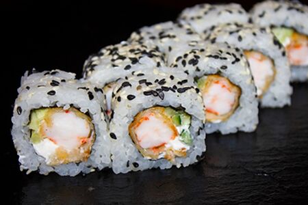 Ролл Креветка в кляре