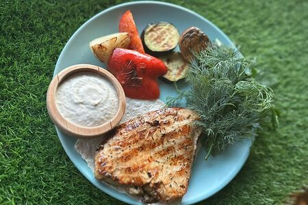 Стейк из куриной грудки