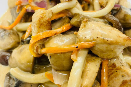 Вокси в сливочном соусе М