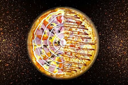 Пицца 50/50 Венеция и Баварская