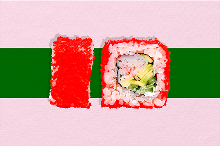 Калифорния с крабом