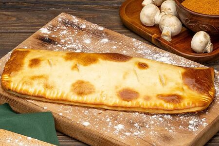 Хачапури гвезели с грибами и курицей 