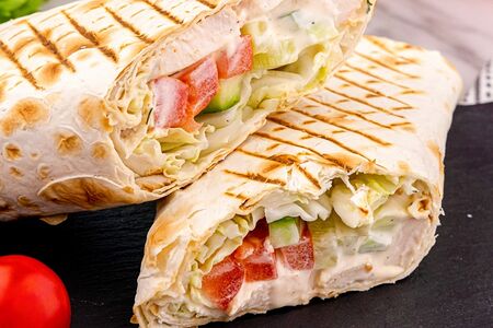 Шаверма с курицей