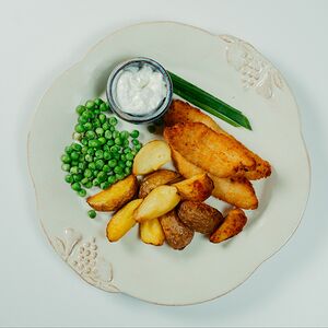 Мурманская треска с картофелем