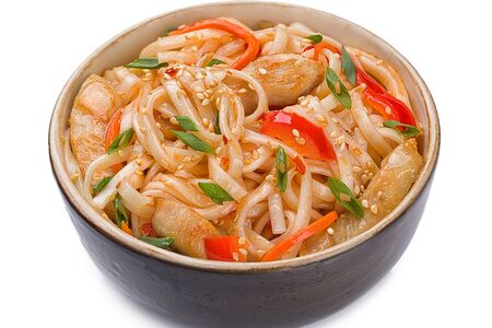 Лапша пшеничная с курицей