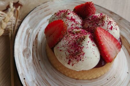 Тарталетка Клубника-малина