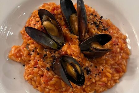 Ризотто с морепродуктами