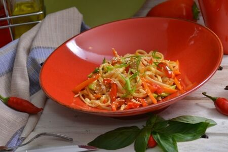 Вок с индейкой