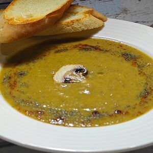 Грибной кошерный суп-пюре