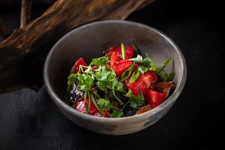 Салат с баклажанами