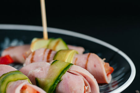 Я - Рулетики из ветчины с сыром