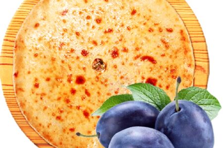 Пирог со сливой