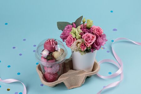 Букет в стакане Моей Непослушной