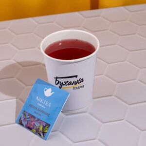 Напиток Клюква-можжевельник с чёрным чаем