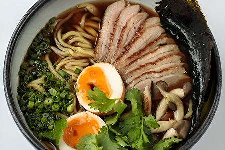 Рамен с уткой