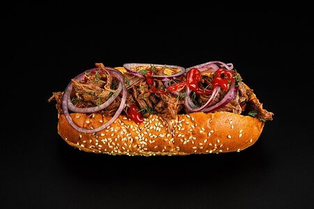 Много мяса дог