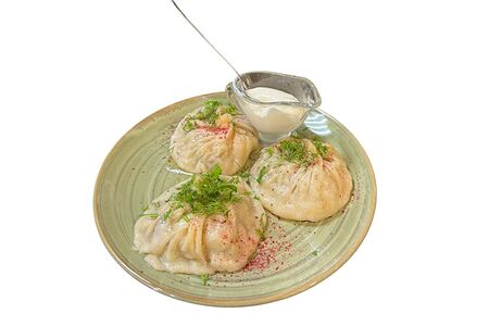 Манты с бараниной