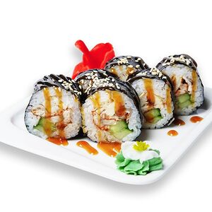 Унаги футомаки с угрем