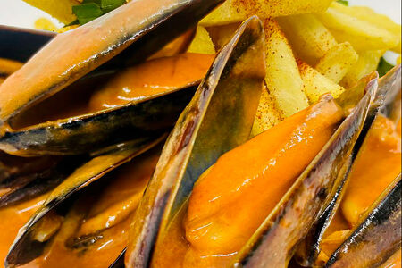 Мидии в створках