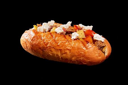 Рубленый хот-дог с бараниной