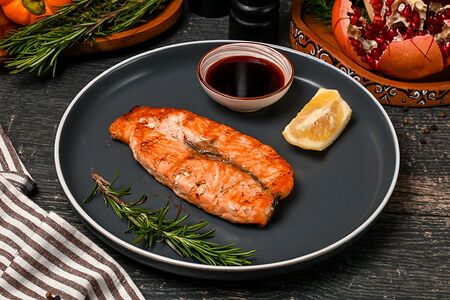 Стейк из семги