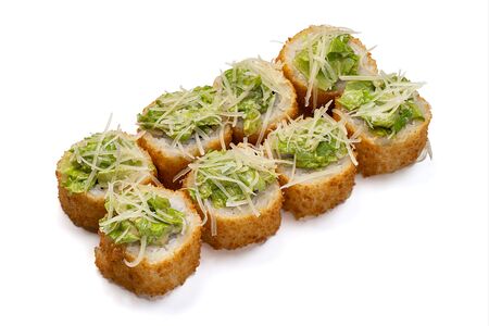 Цезарь Хот с креветкой 