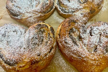 Булочка с маком