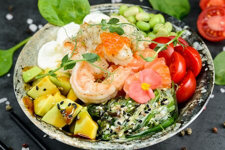 Поке Морской mix