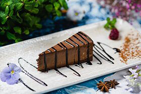 Чизкейк шоколадный