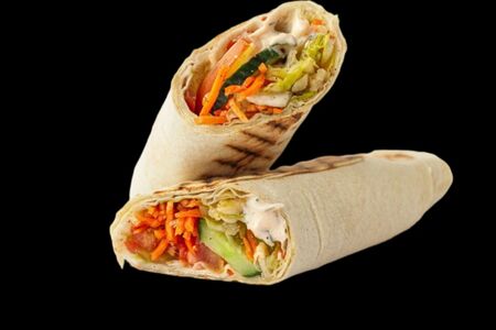 Овощная шаурма