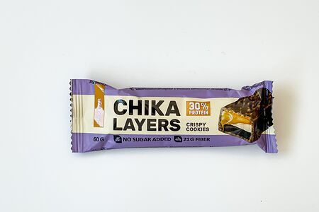 Батончик протеиновый Chika layers Crispy cookies